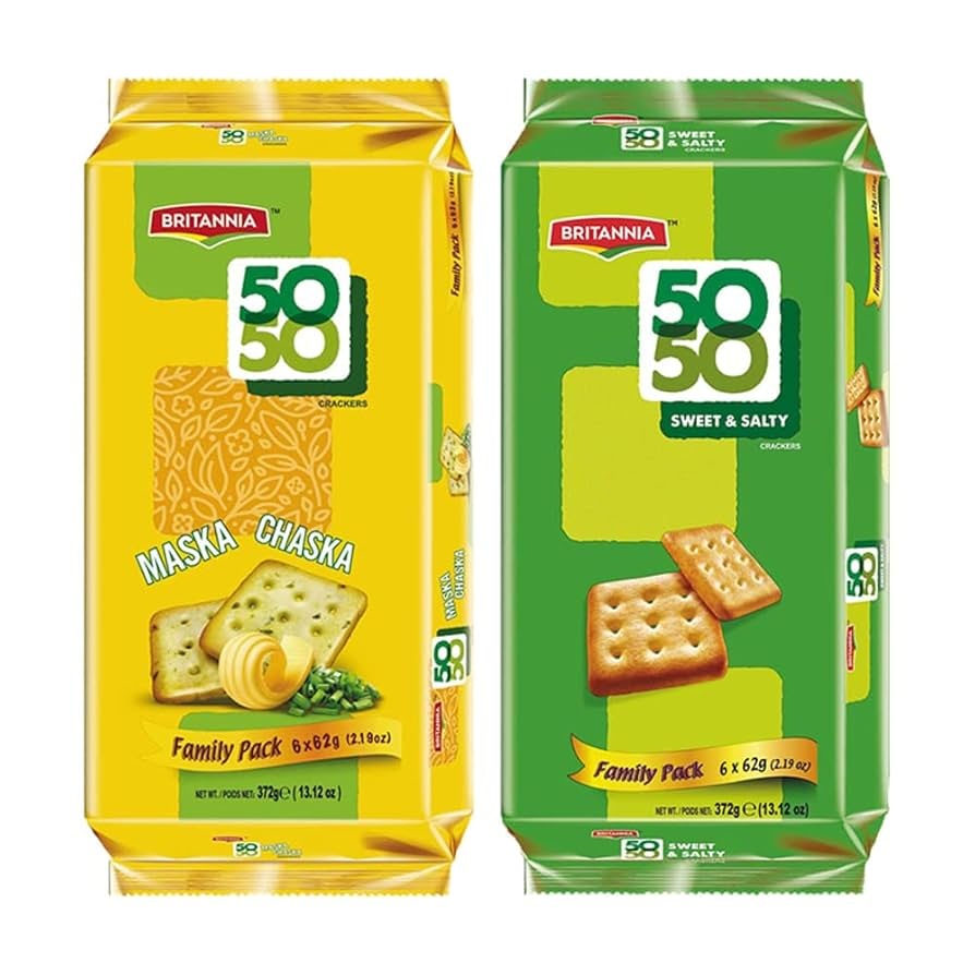 50-50 Maska Chaska Crackers 62g