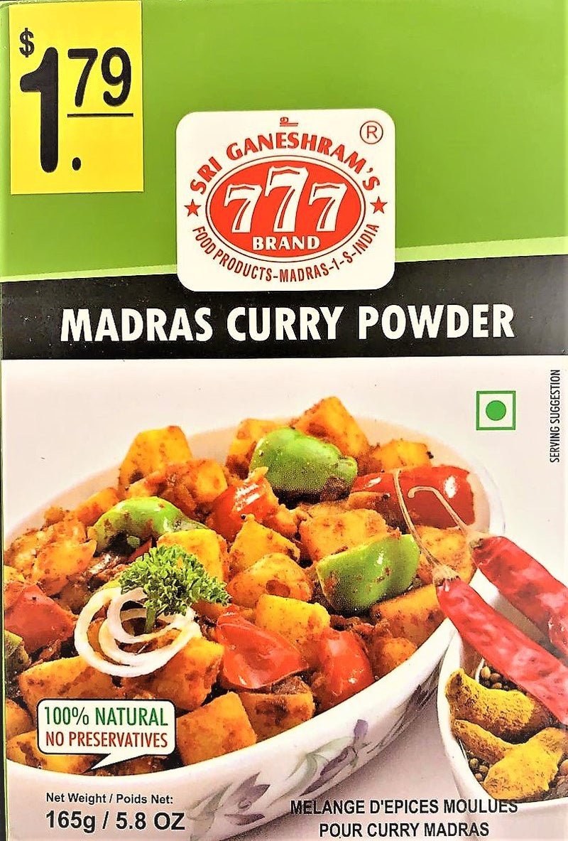 777 Madras Curry Powder 165g