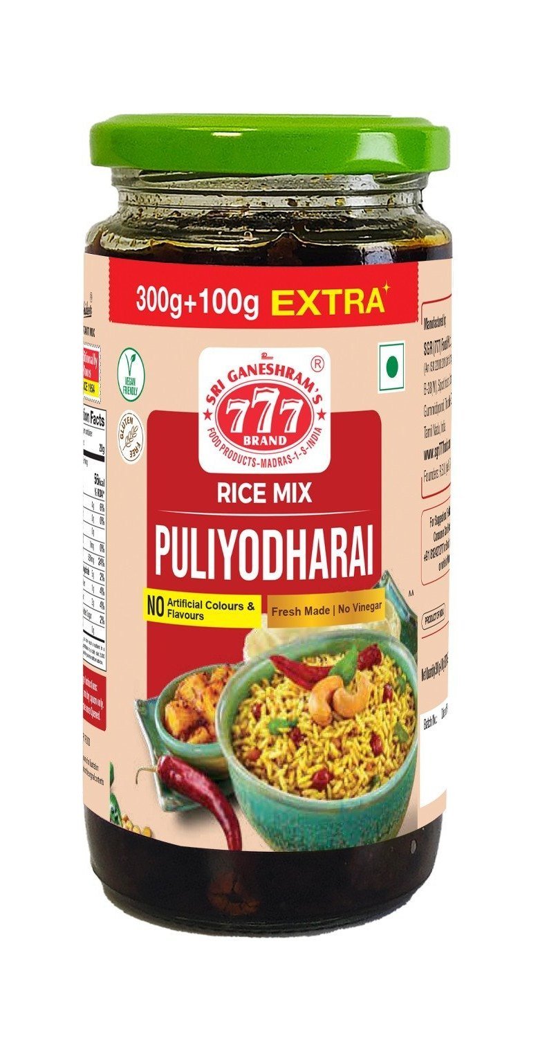 777 Puliyodharai Rice Mix 400g