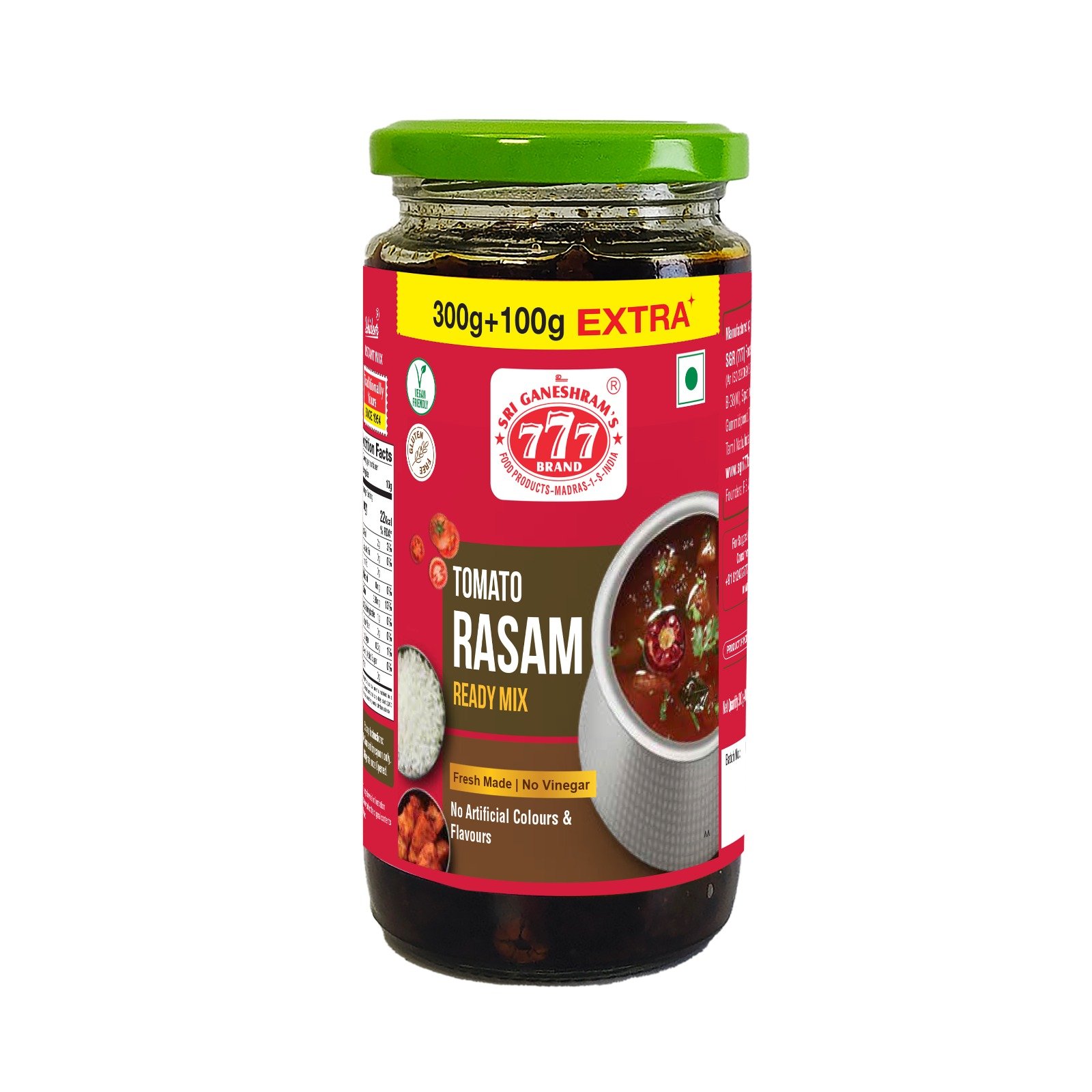 777 Tomato Rasam Paste 400g