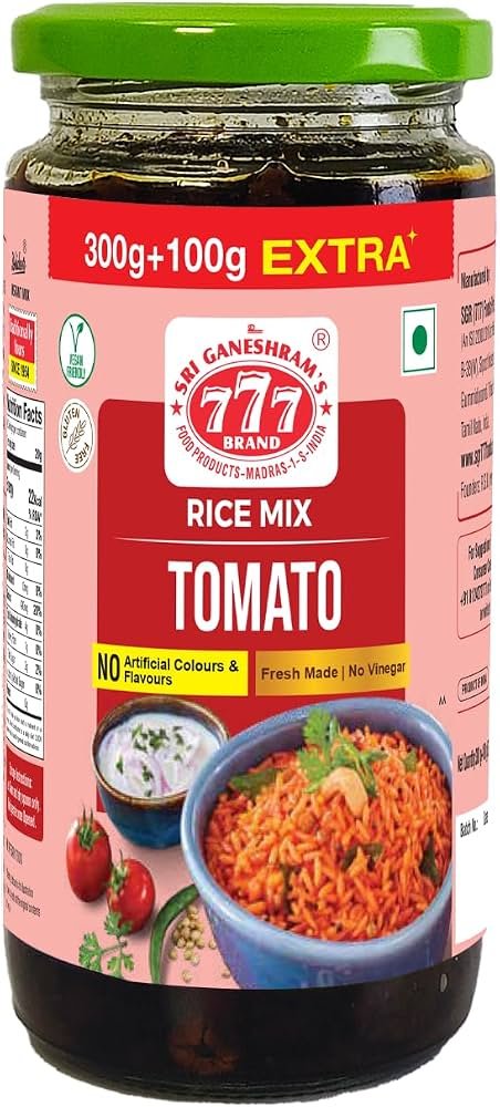 777 Tomato Rice Paste 400g