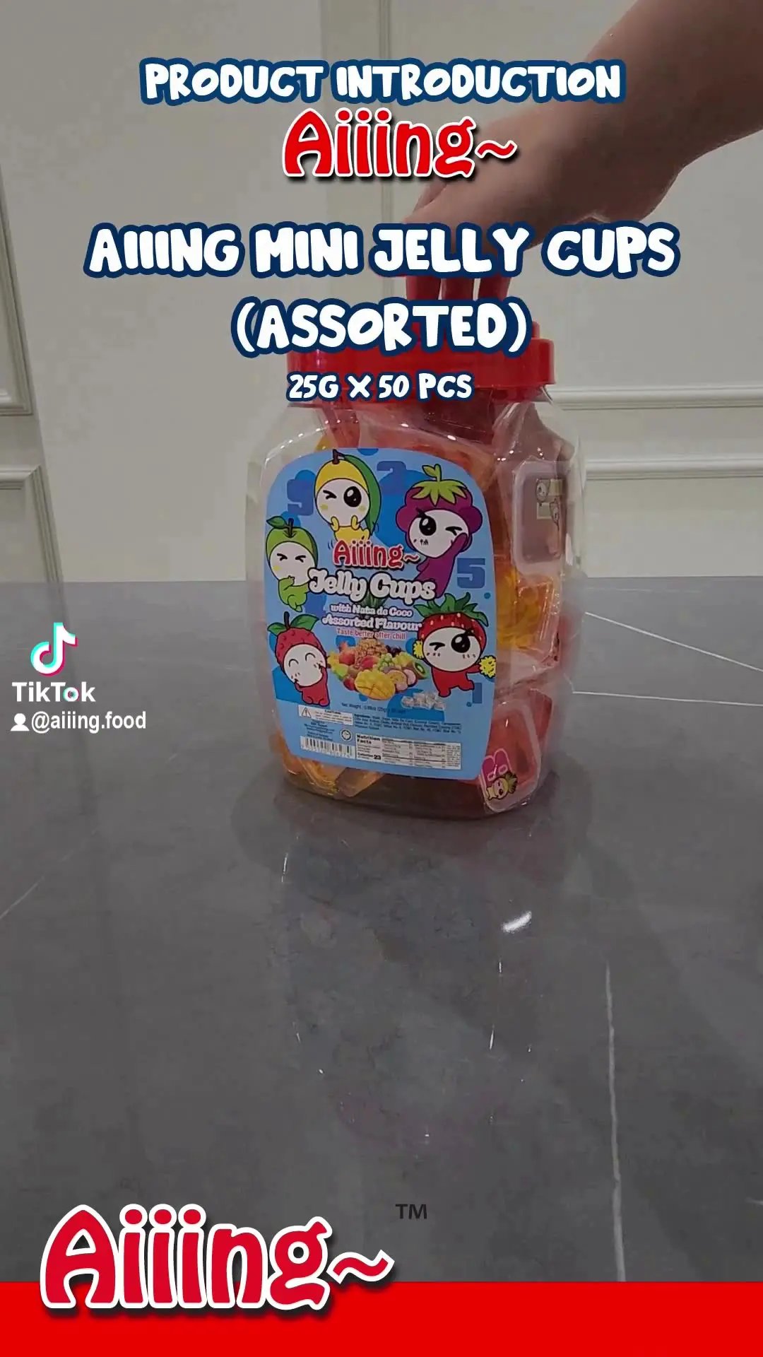 AIIING Mini Jelly Assorted 50pcs