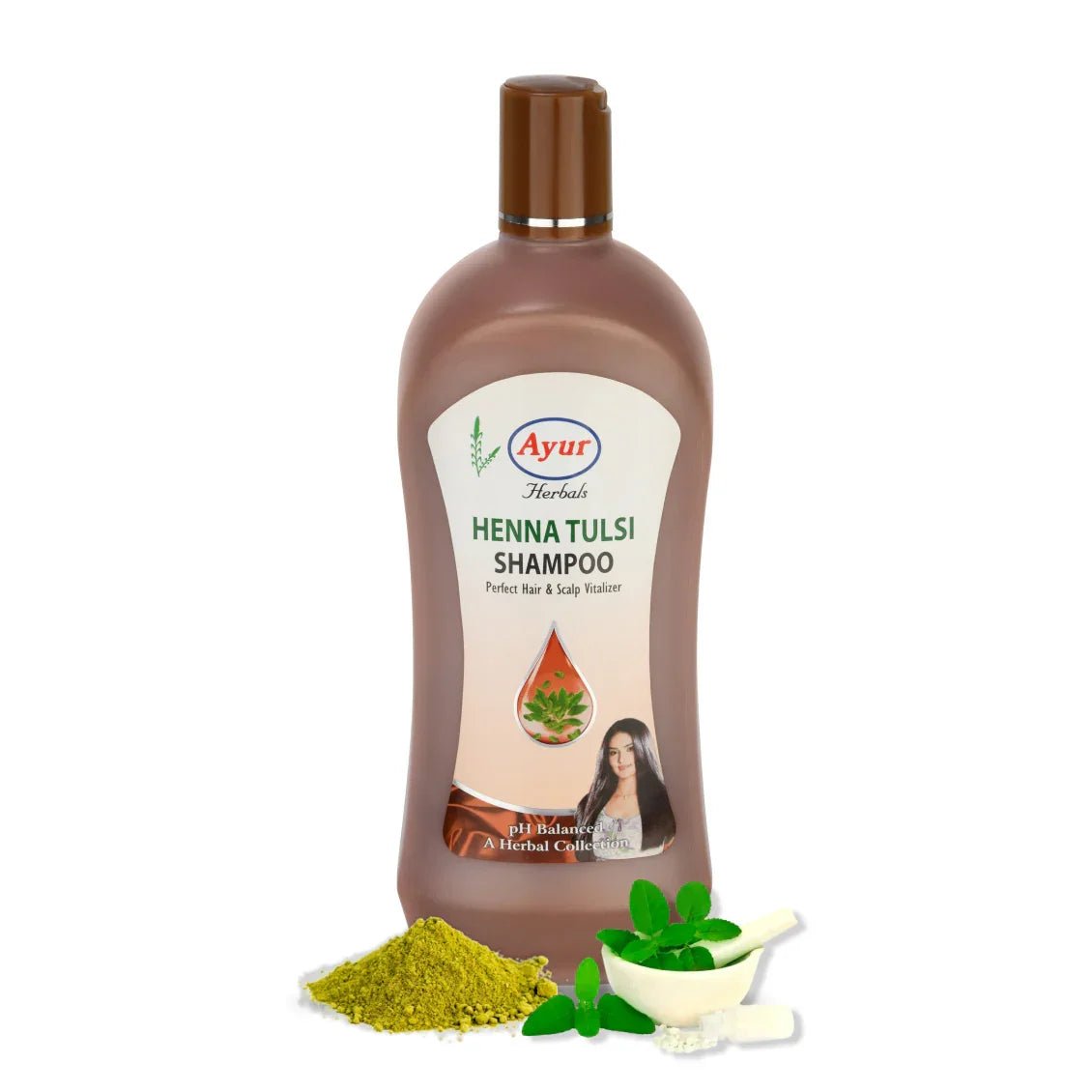 AYUR Henna Tulsi Shampoo 500ml