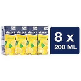 Allens Straw-Banana 4x200ml