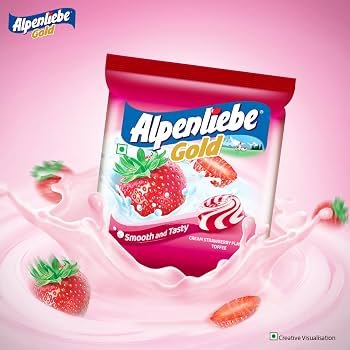 Alpenliebe Gold Strawberry 200g