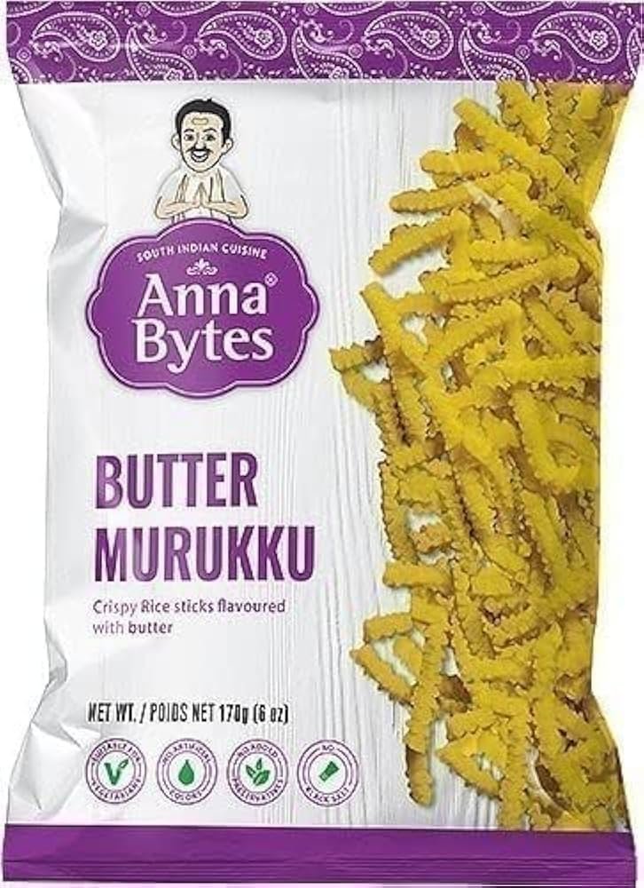 Anna Bytes Butter Murukku 170g