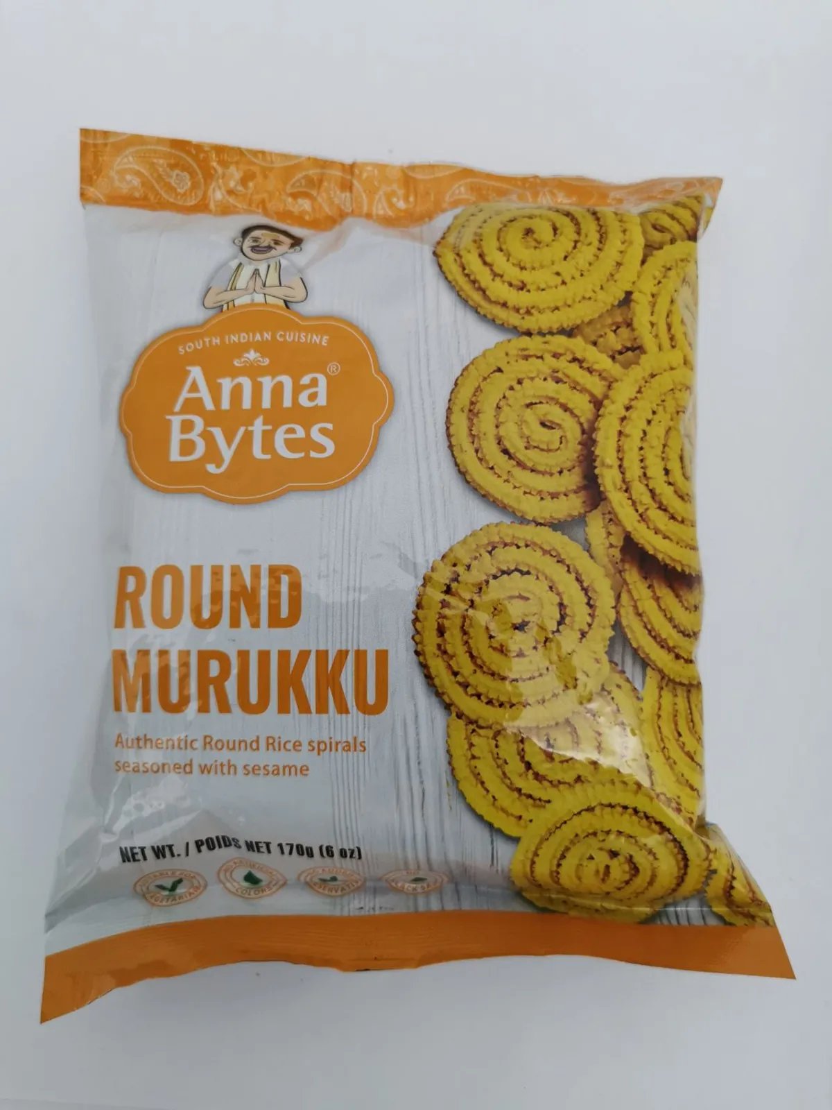 Anna Bytes Round Murukku 170g