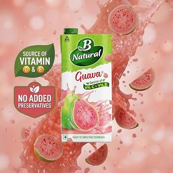 B Natural Guava 1L