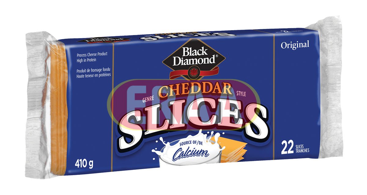 BLACK DIAMOND Cheddar Slice 410g