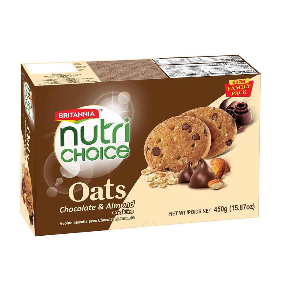 BRITTANIA NutriChoice Oats Chocolate & Almond