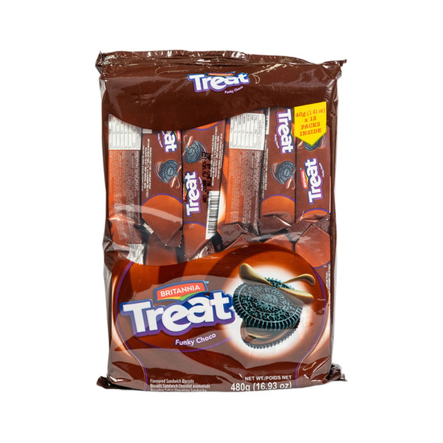 BRITTANIA Treat Choco 40g - Snacks & Namkeen