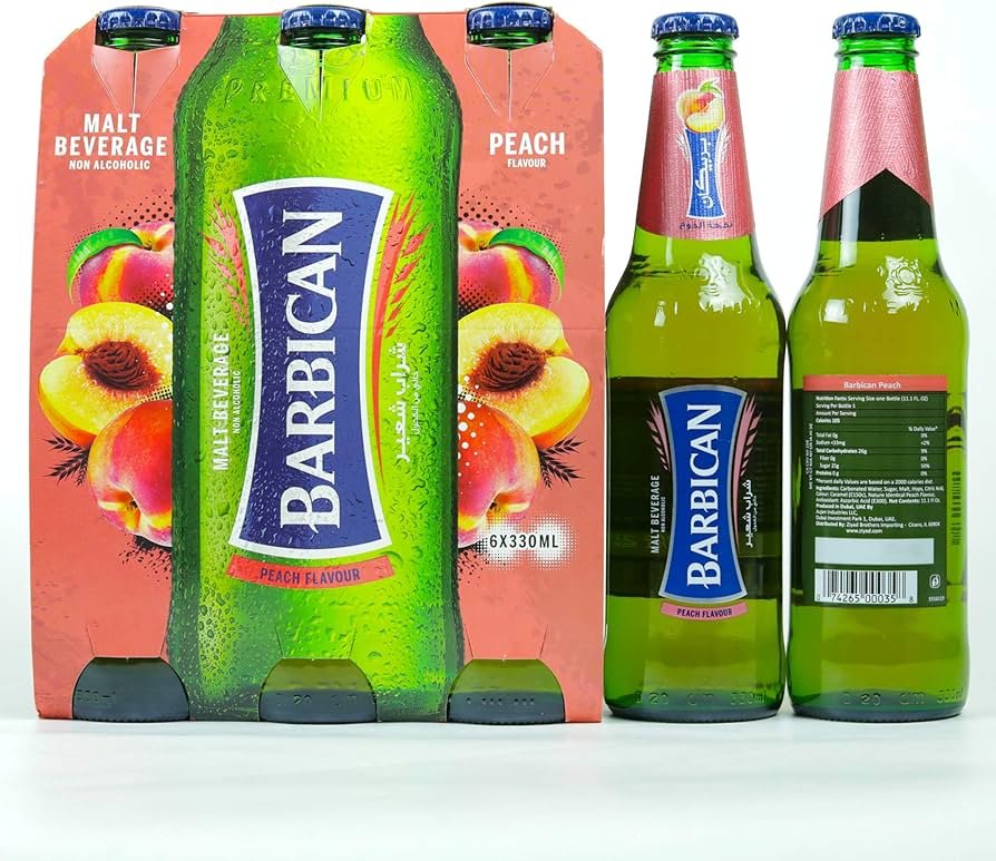 Barbican Peach Drink