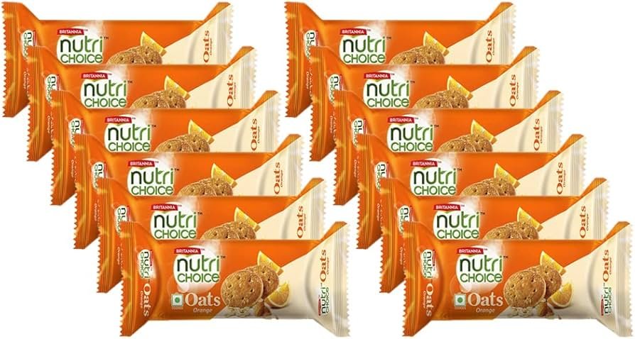 Britannia Nutri Choice Oats Orange