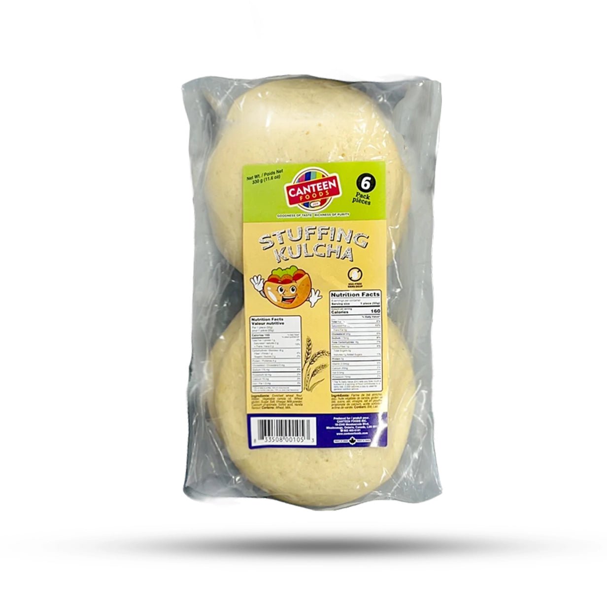 Canteen Plain Naan 425g