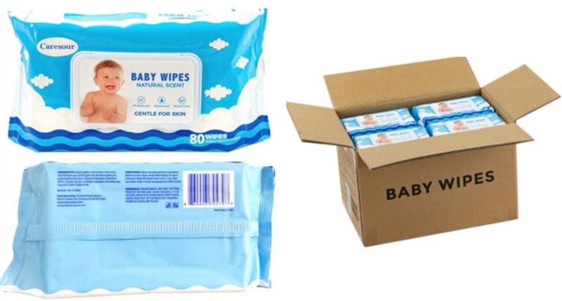 Caresour Baby Wipes 80 Wipes