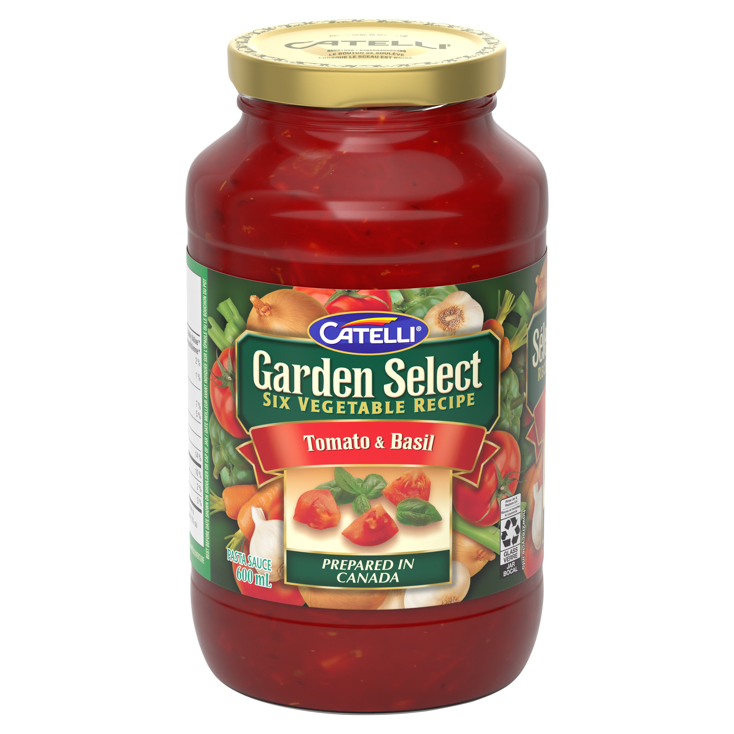 Catelli Tomato & Basil 600ml