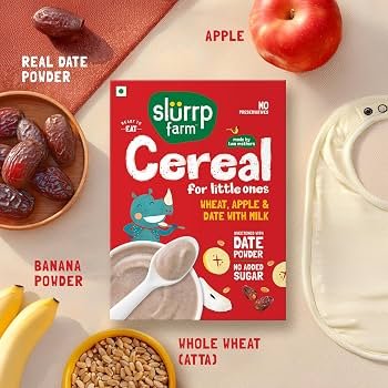 Cereal Wheat Banana & Strawberry