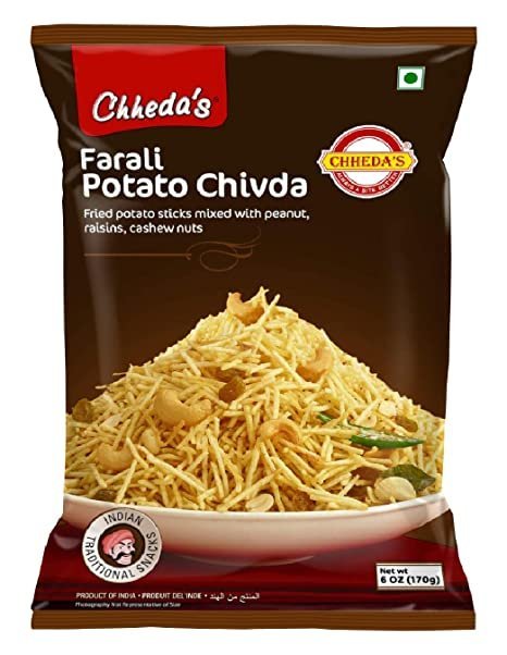 Chheda Farali Potato Chivda - Snacks