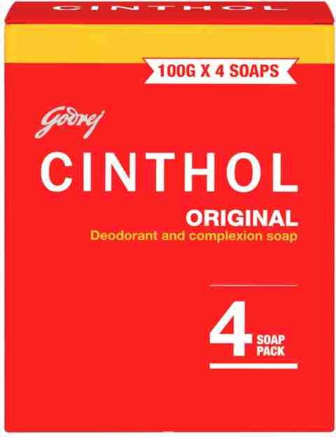 Cinthol Original Soap 4x100g