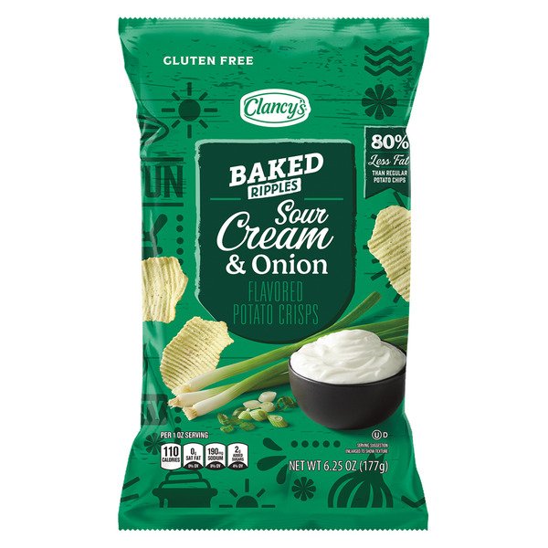 Clancy's Sour Cream & Onion Chips