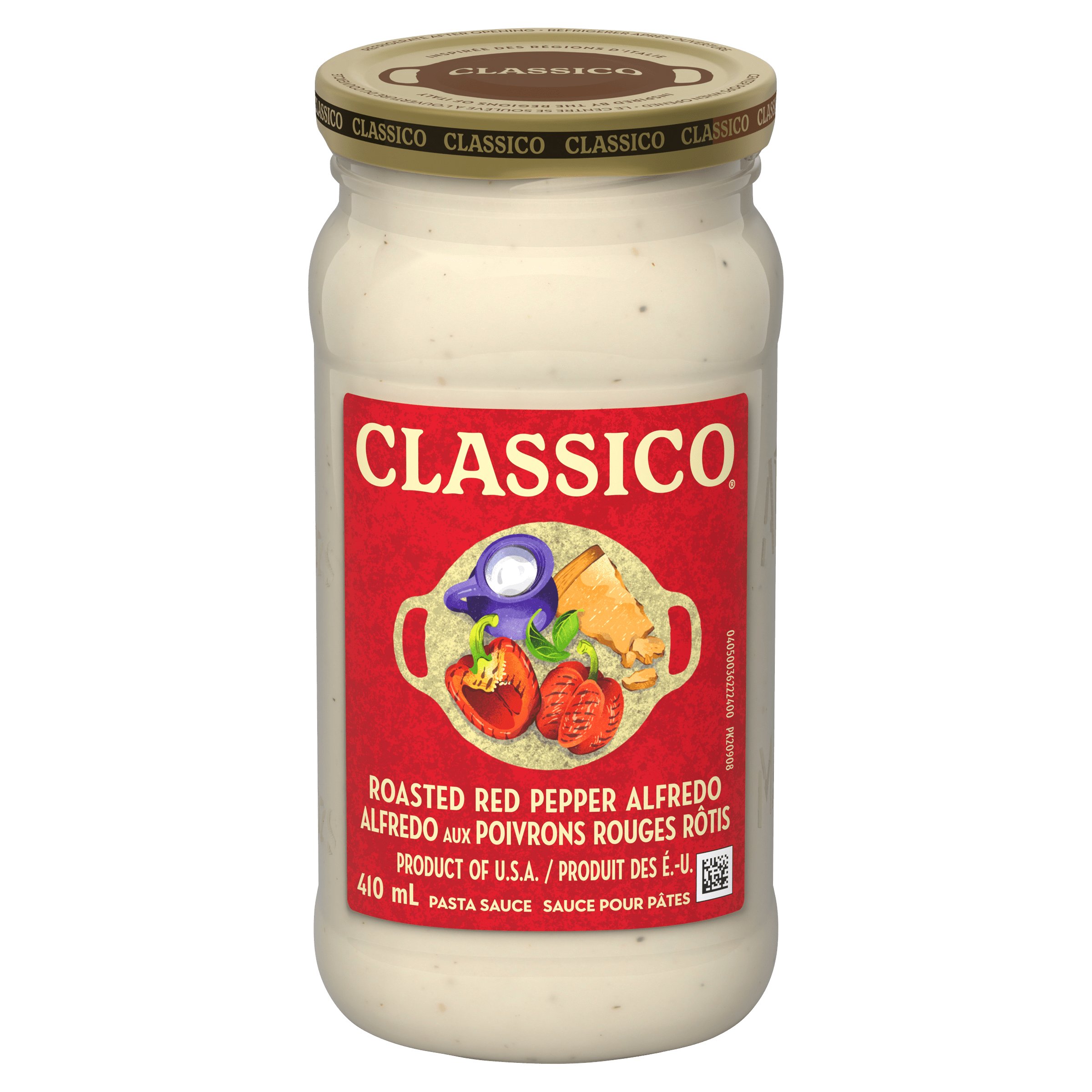Classico Alfredo Red Pepper 410ml
