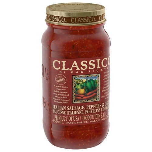Classico Italian Sausage Pasta Sauce 650ml