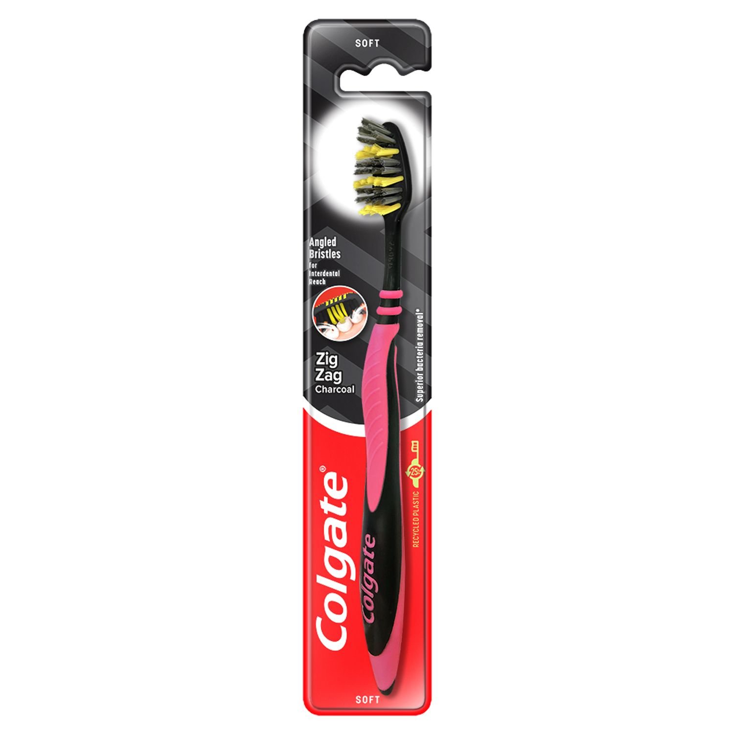 Colgate ZigZag Charcoal Toothbrush