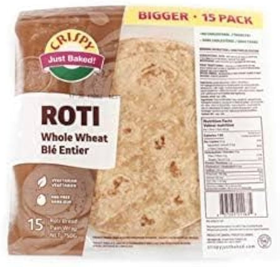 Crispy Whole Wheat Roti