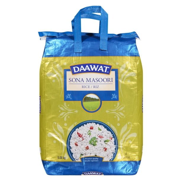 Daawat Sona Masoori Rice 20lb
