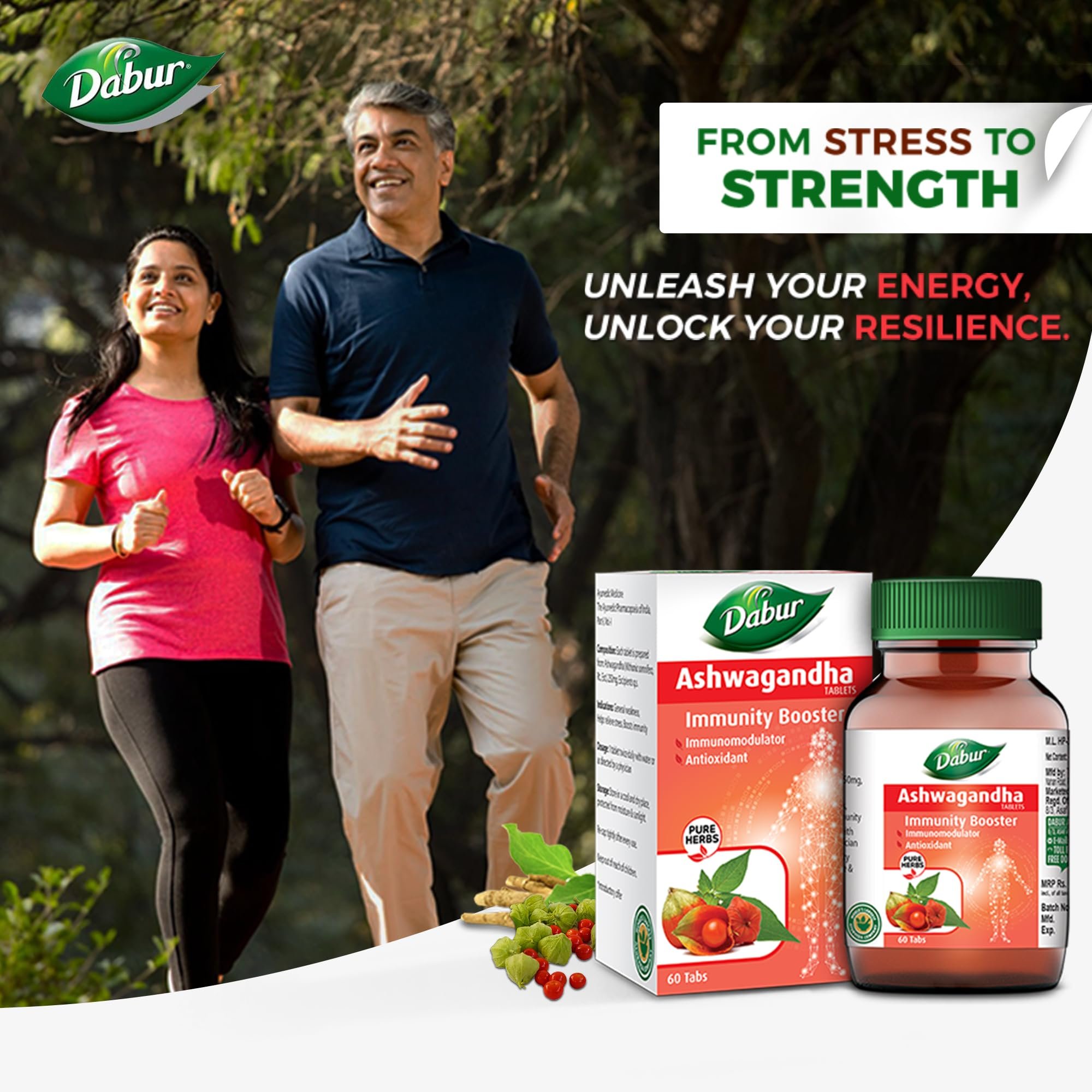 Dabur Ashwagandha 60 Capsules