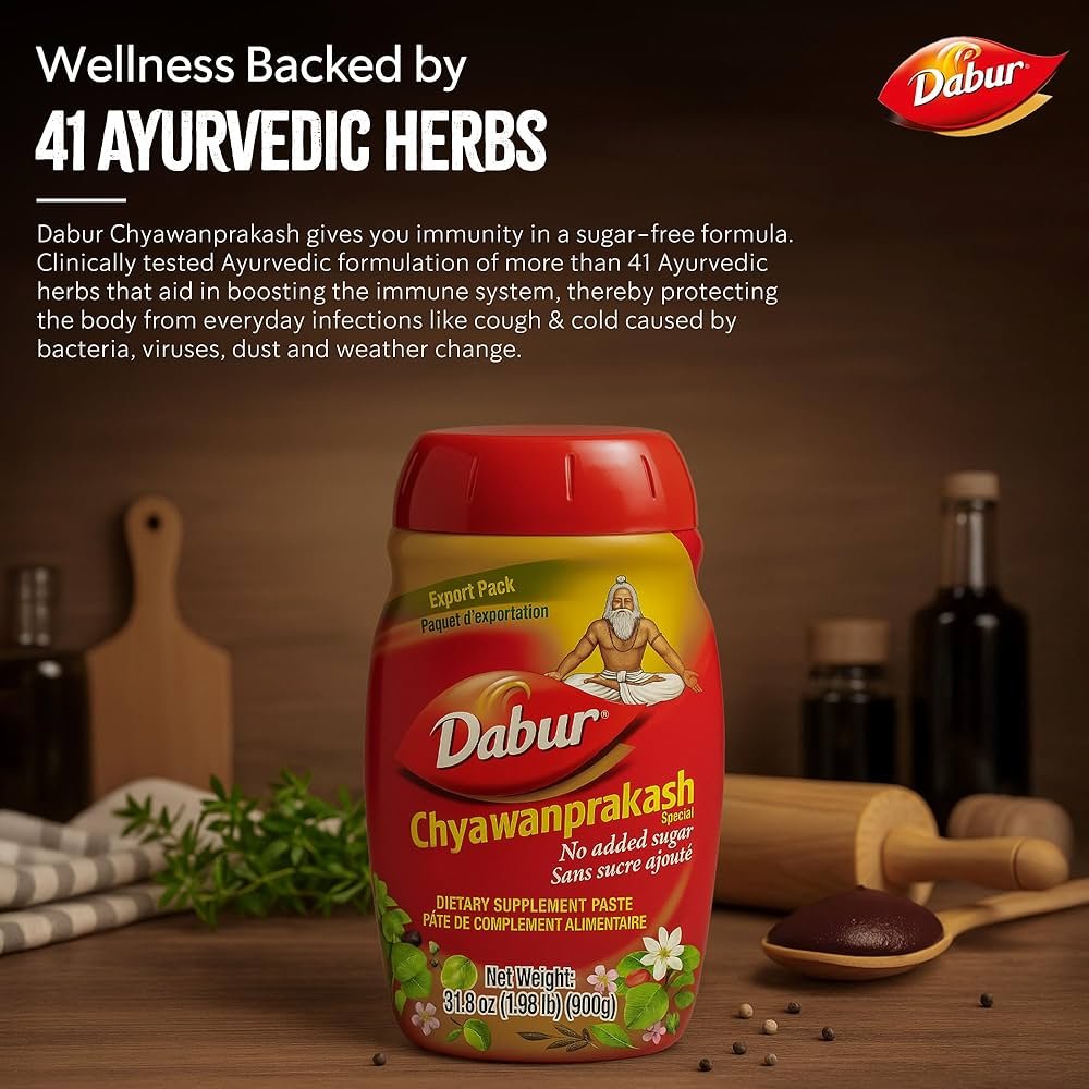 Dabur Chyawanprakash No Sugar 900g