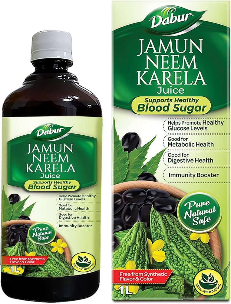 Dabur Jamun Neem Karela Juice 1L