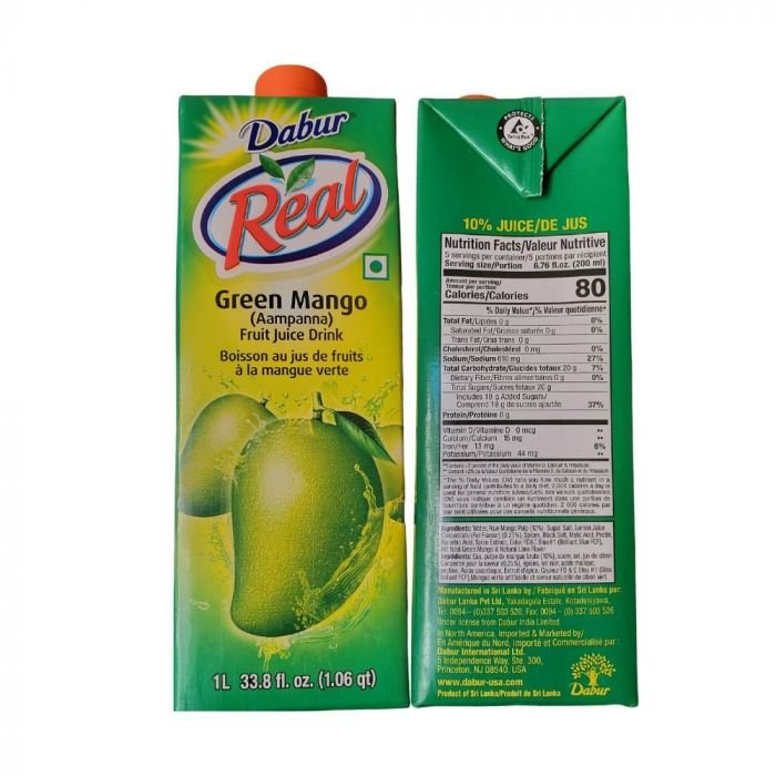 Dabur Real Tet Green Mango