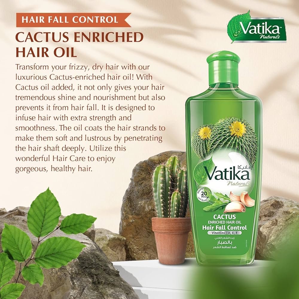 Dabur Vatika Cactus Hair Oil 300ml