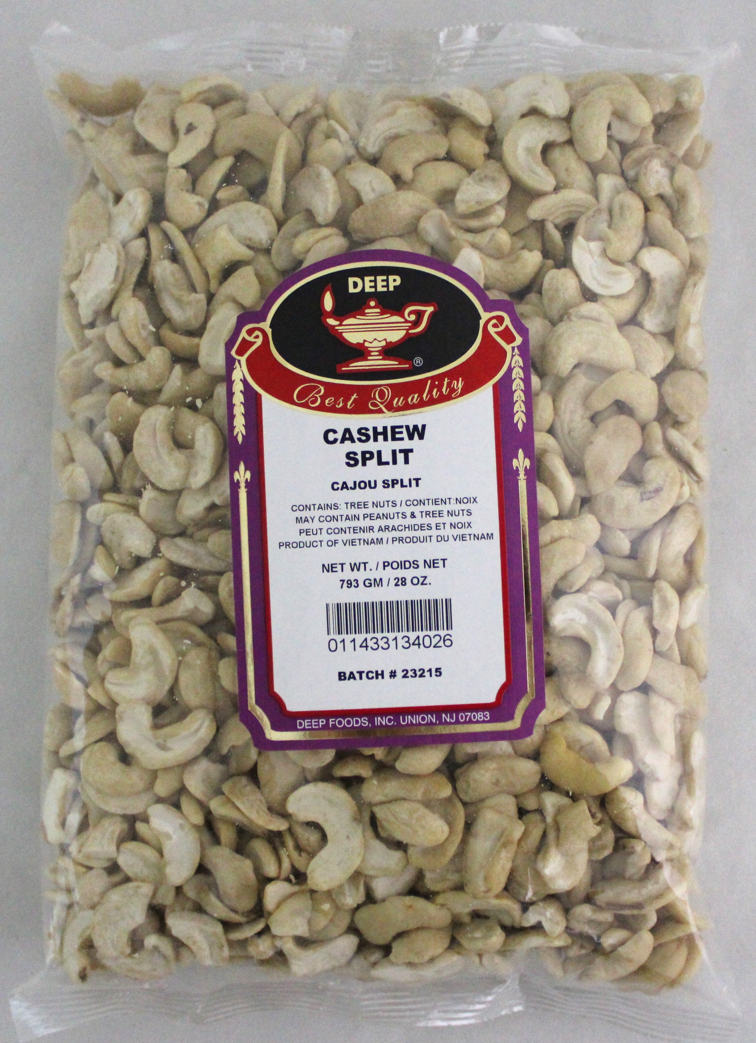 Deep Cashew Split 14oz