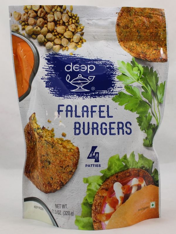 Deep Falafel Burgers 4pcs