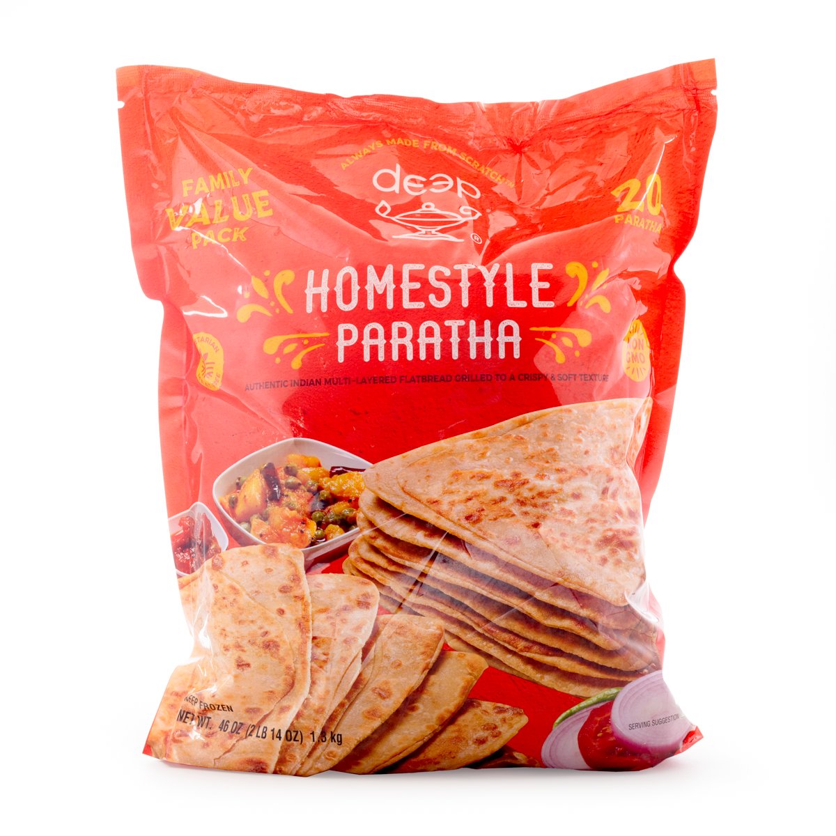 Deep Frozen Lachcha Paratha 20pcs