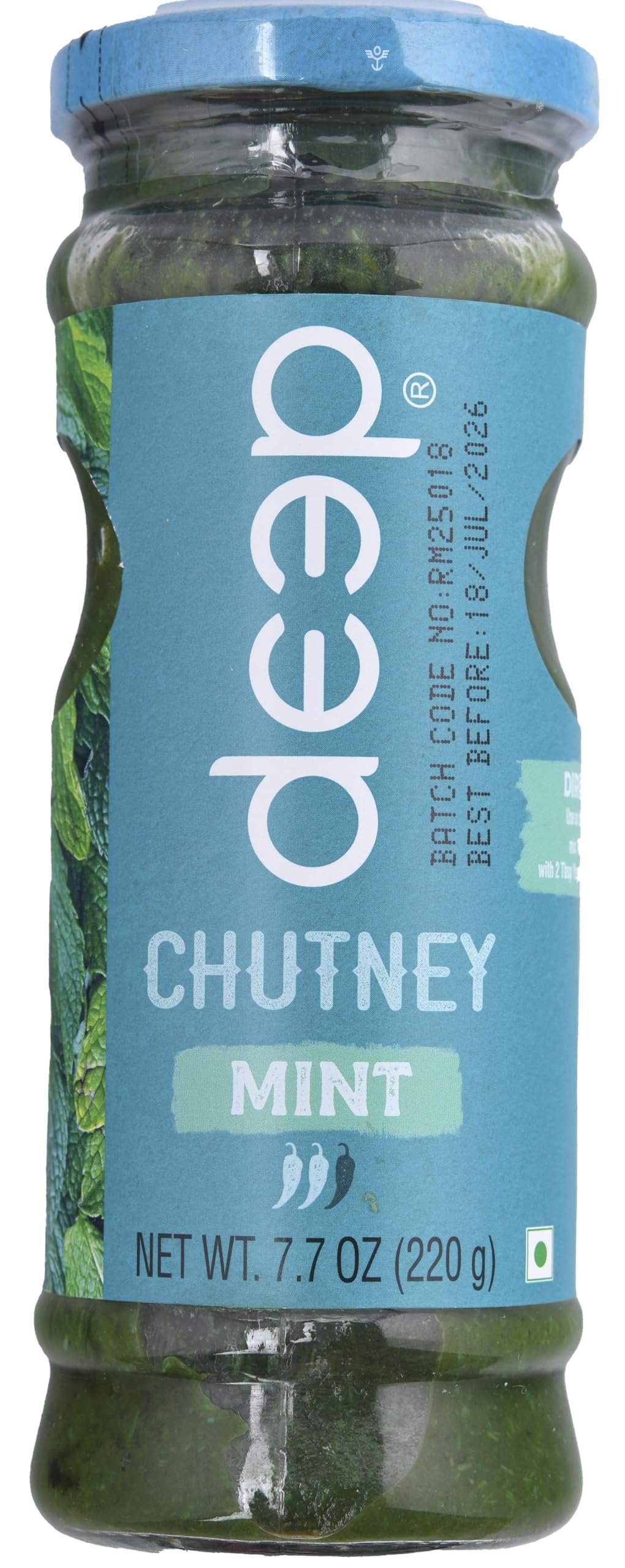 Deep Mint Chutney 220g