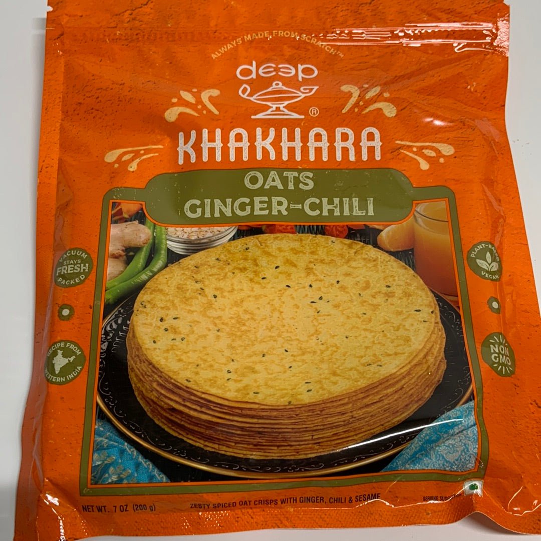Deep Oats Ginger Khakhra 200g