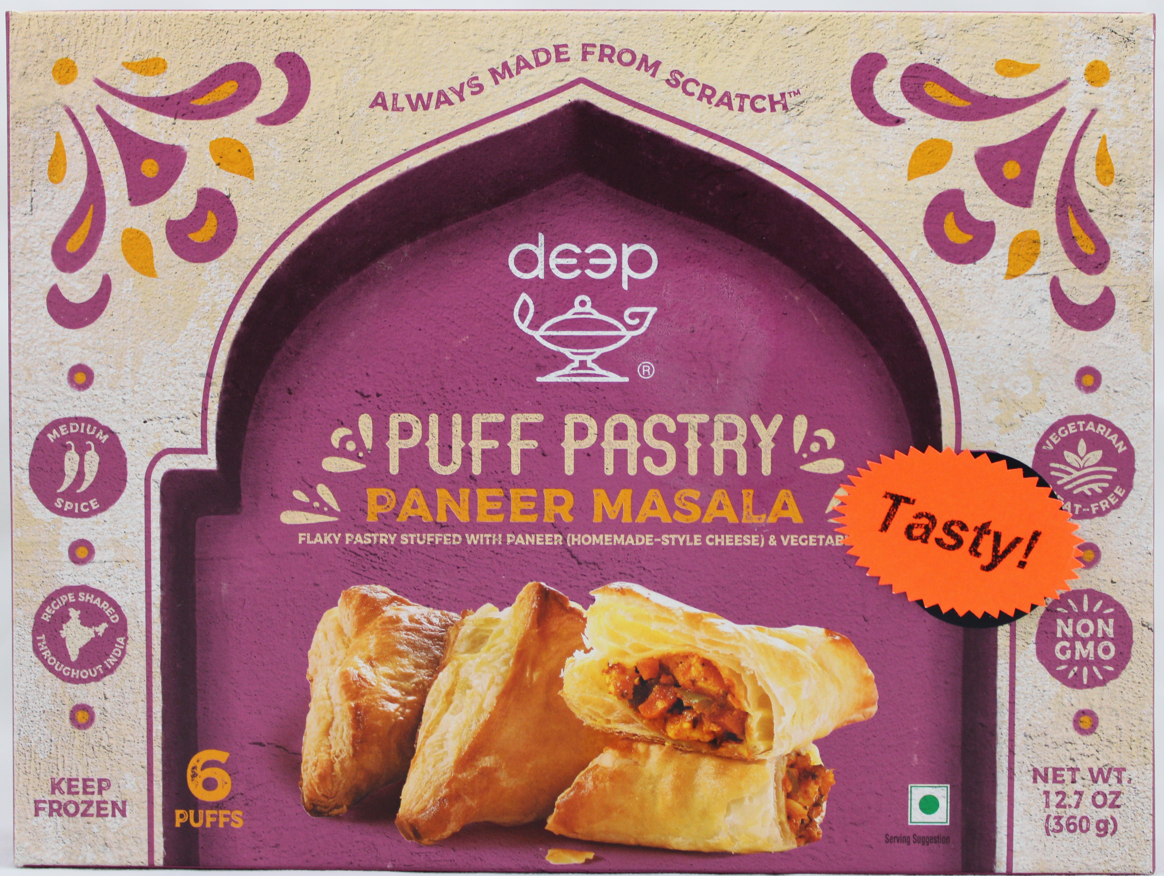 Deep Puff Paneer Masala 6pcs
