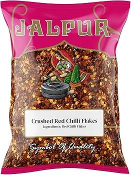 Deep Red Chilli Crushed 200g