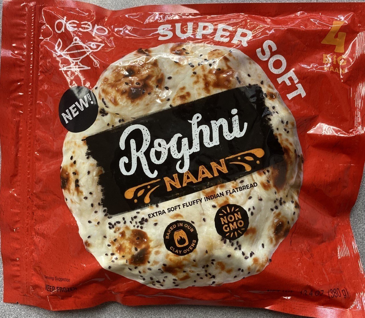 Deep Roghni Naan 4pcs