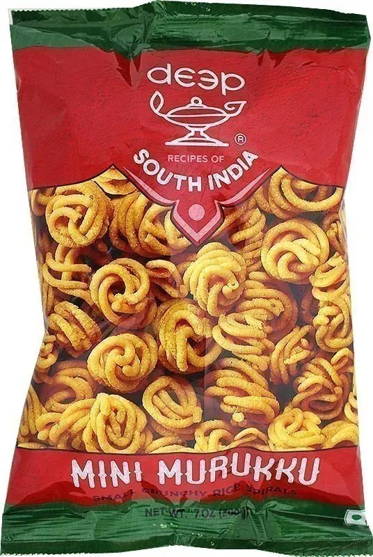 Deep South Indian Thattai Murukku 7oz - Snacks