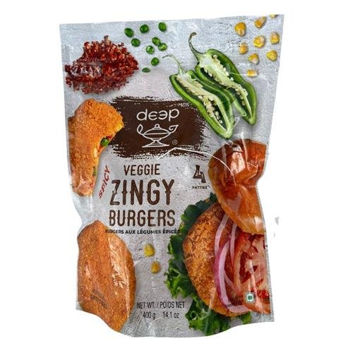 Deep Spicy Zingy Burger 400g