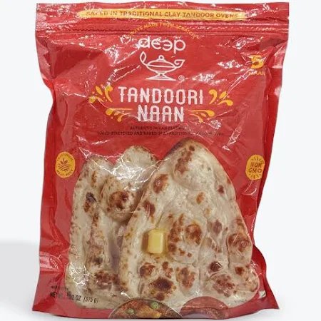 Deep Tandoori Naan 5pcs