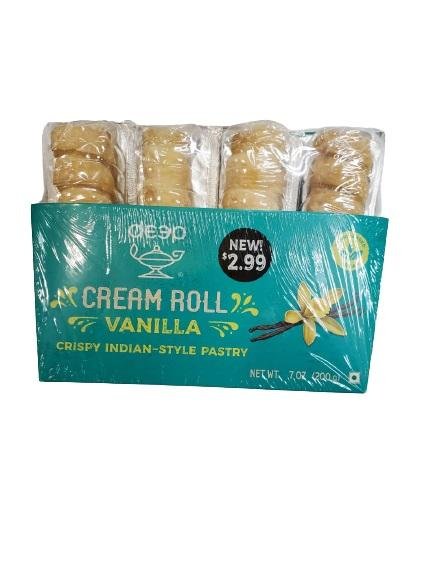 Deep Vanilla Cream Roll 200g