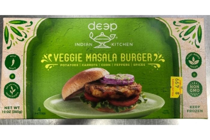 Deep Veg Masala Burger 10oz