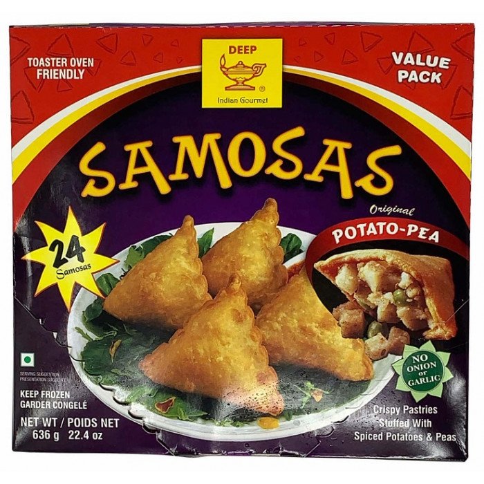 Deep Veg Samosa Party Pack 24pcs