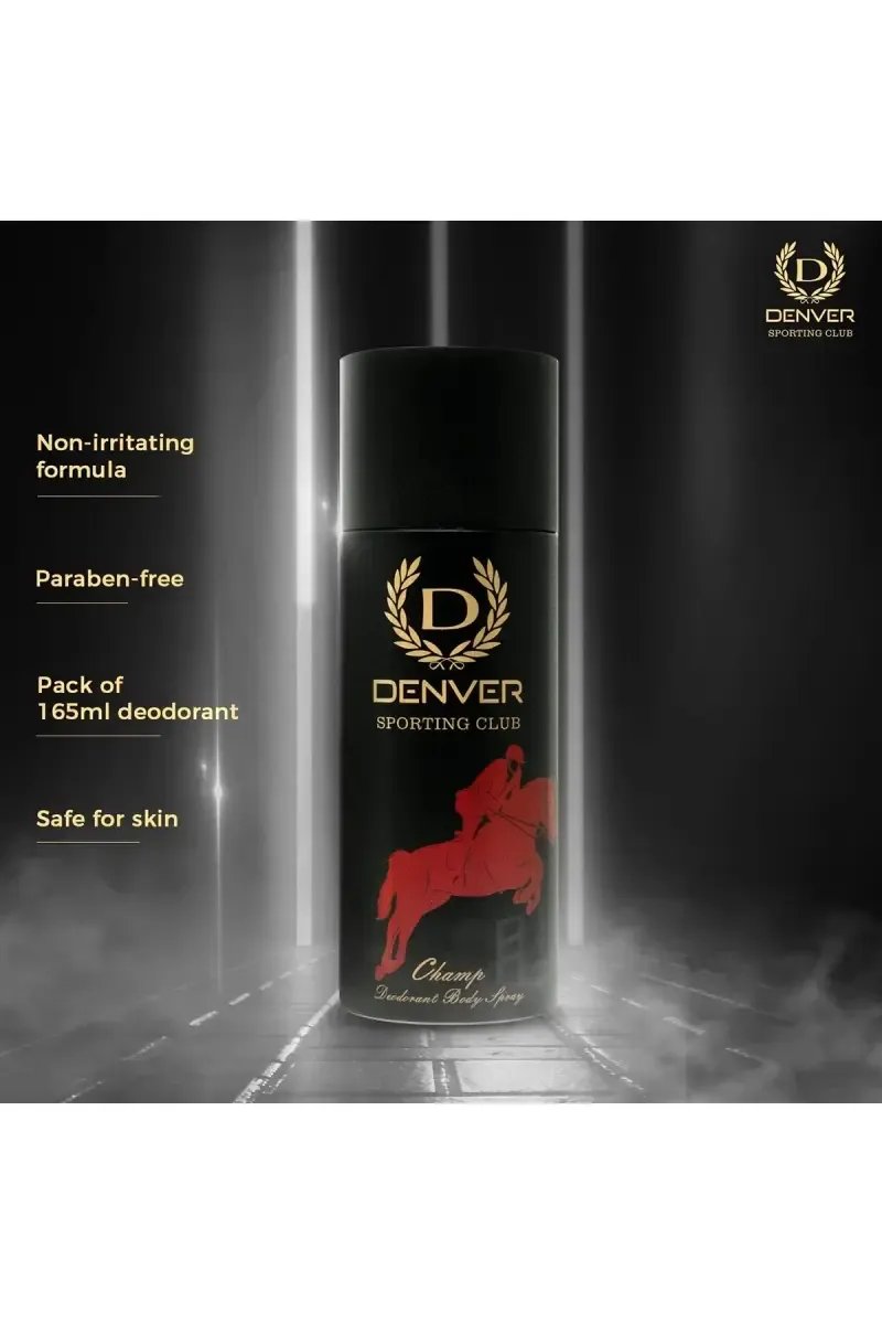 Denver Champ Sporting Club Deodorant Body Spray 165ml