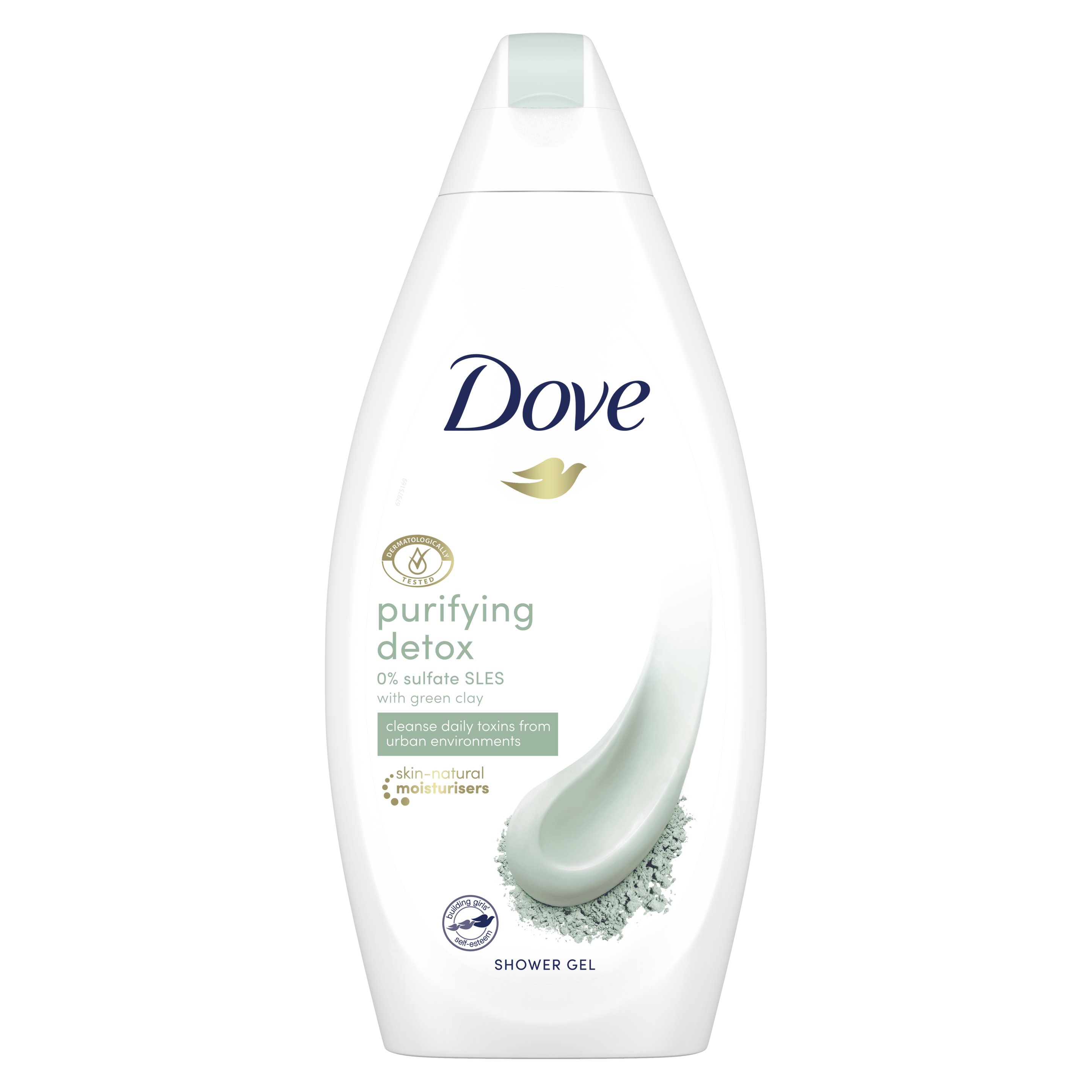 Dove Pure Detox Body Wash 250ml